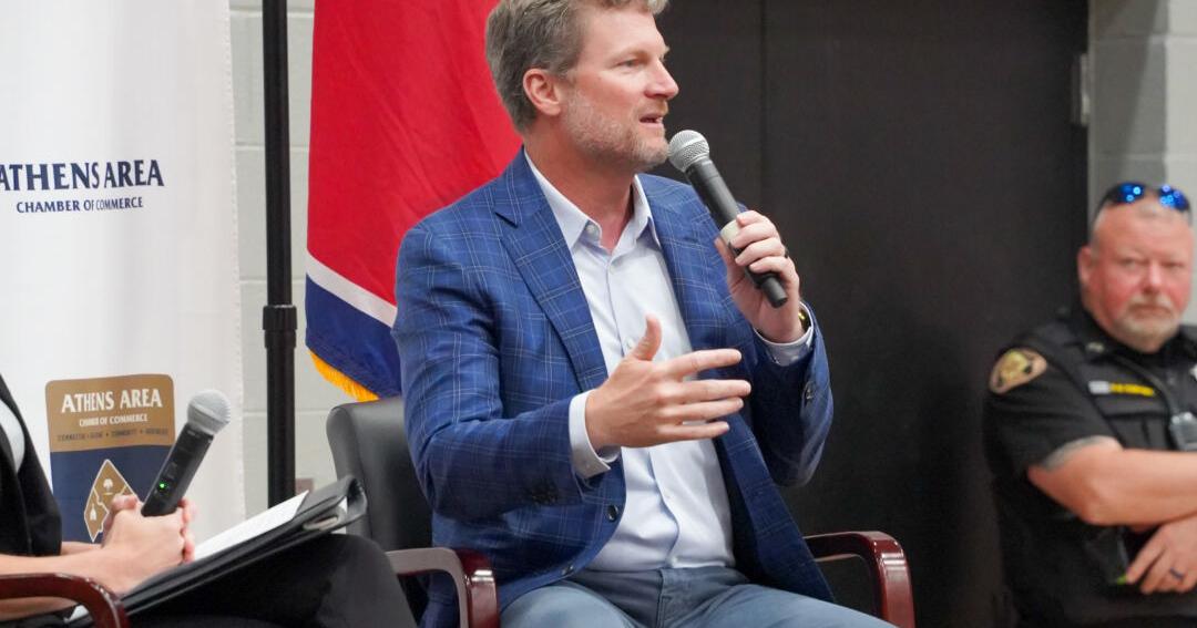 Dale Earnhardt Jr. visits Athens as chamber guest