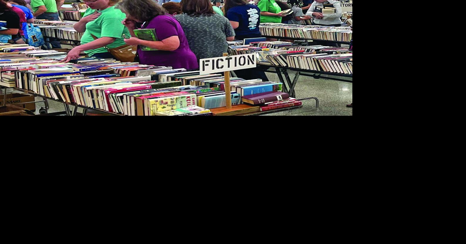 Annual E.G. Fisher used book sale coming up later this month
