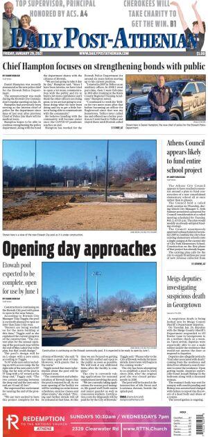 Page A1 | The Daily Post-Athenian | dailypostathenian.com