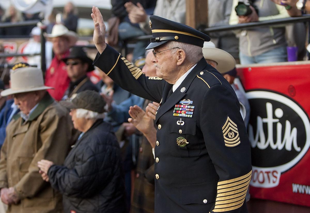 Korean War veterans honored at rodeo Members