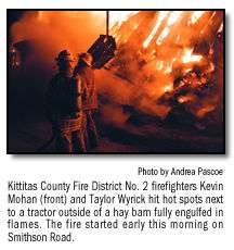 Fire destroys barn containing 400 tons of hay | | dailyrecordnews.com