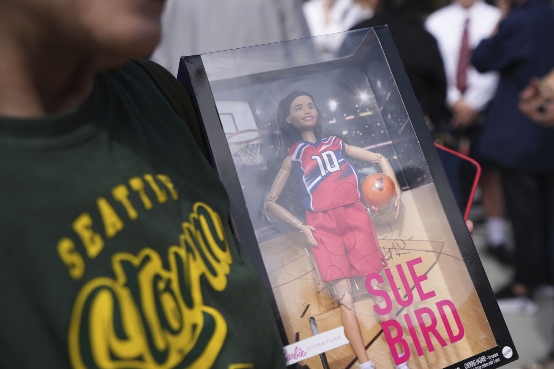 Sue Bird, Seattle Storm's 4-time WNBA champion, has statue