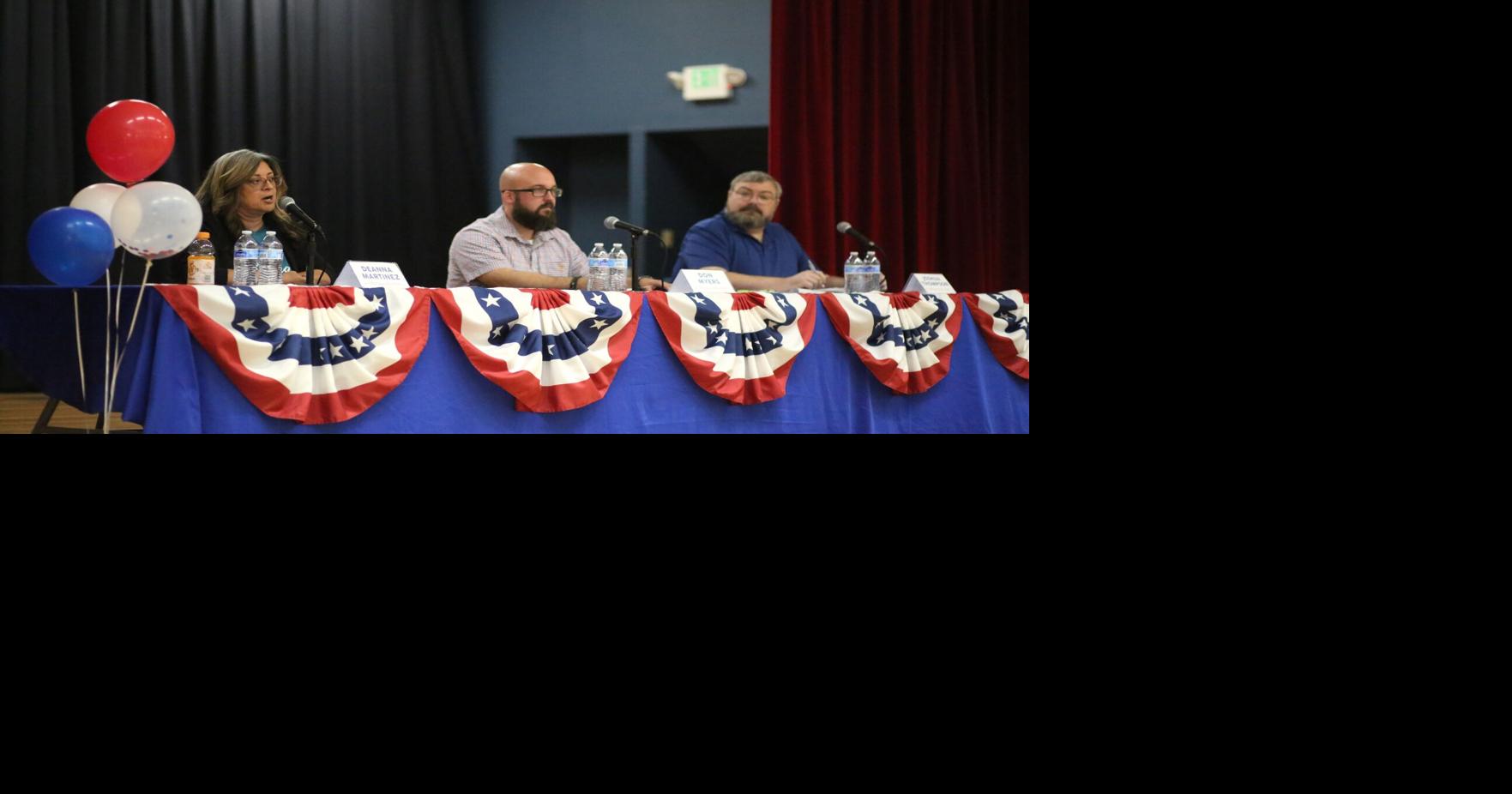 Local candidates discuss priorities ahead of primary election