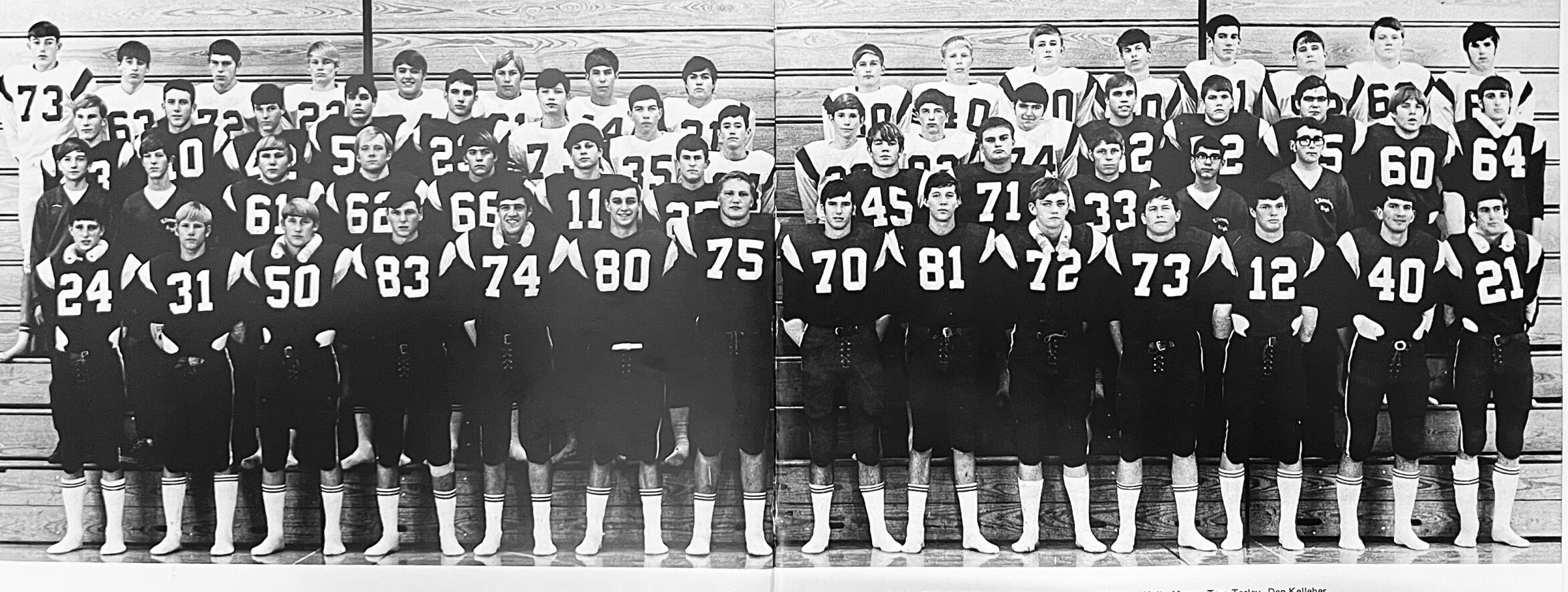 1970 football team, Coach Hall and five outstanding athletes to join EHS Hall of Fame