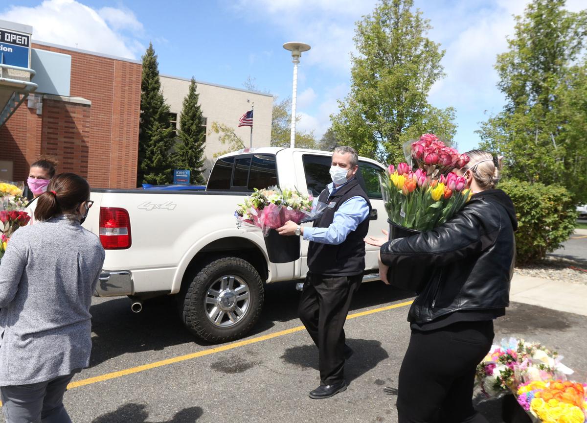 Flowers for Healthcare Workers Donated by SafeWay