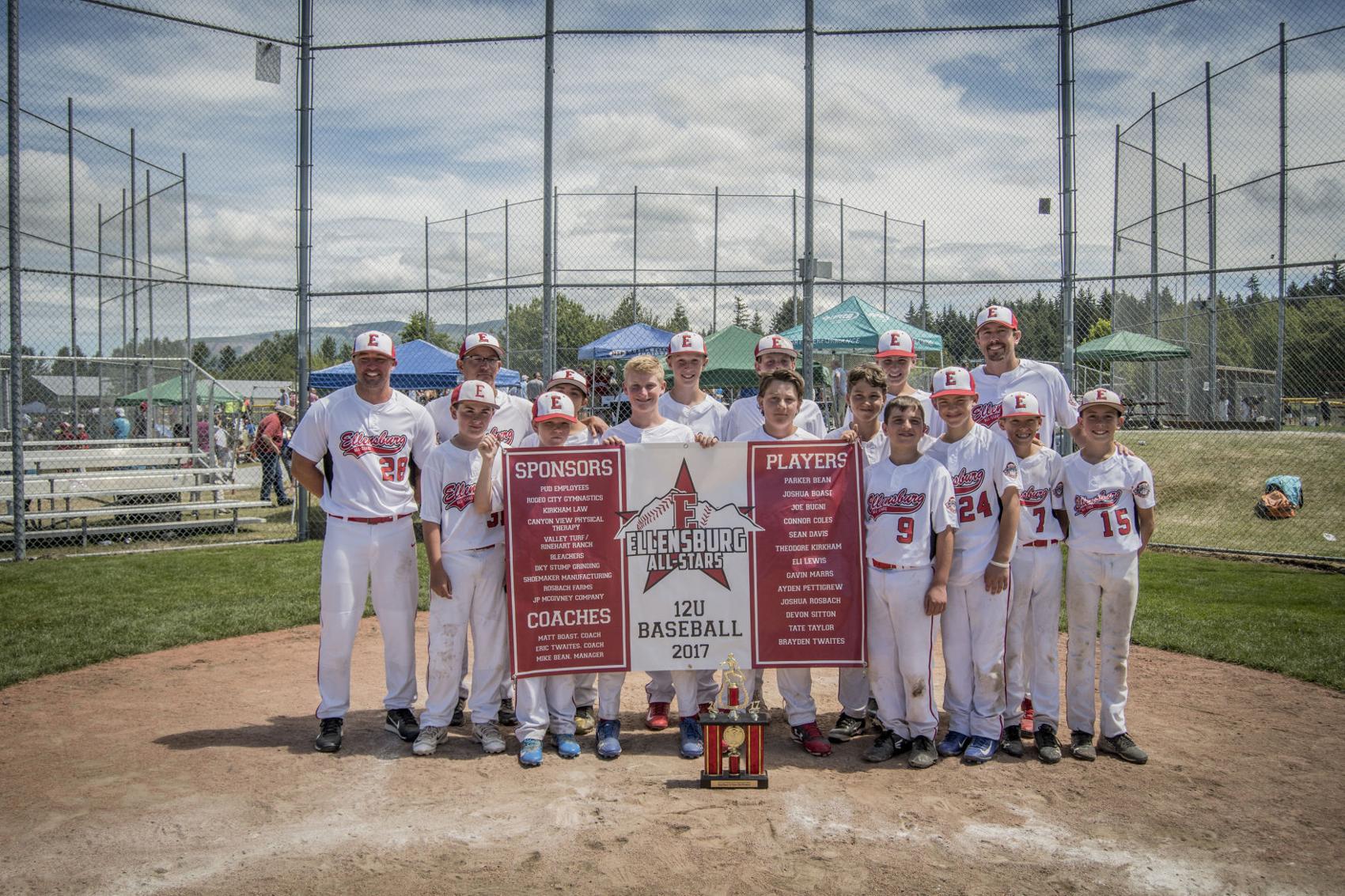12U AllStar Boys Baseball gets second place at Cal Ripken state tourney Scrapbook