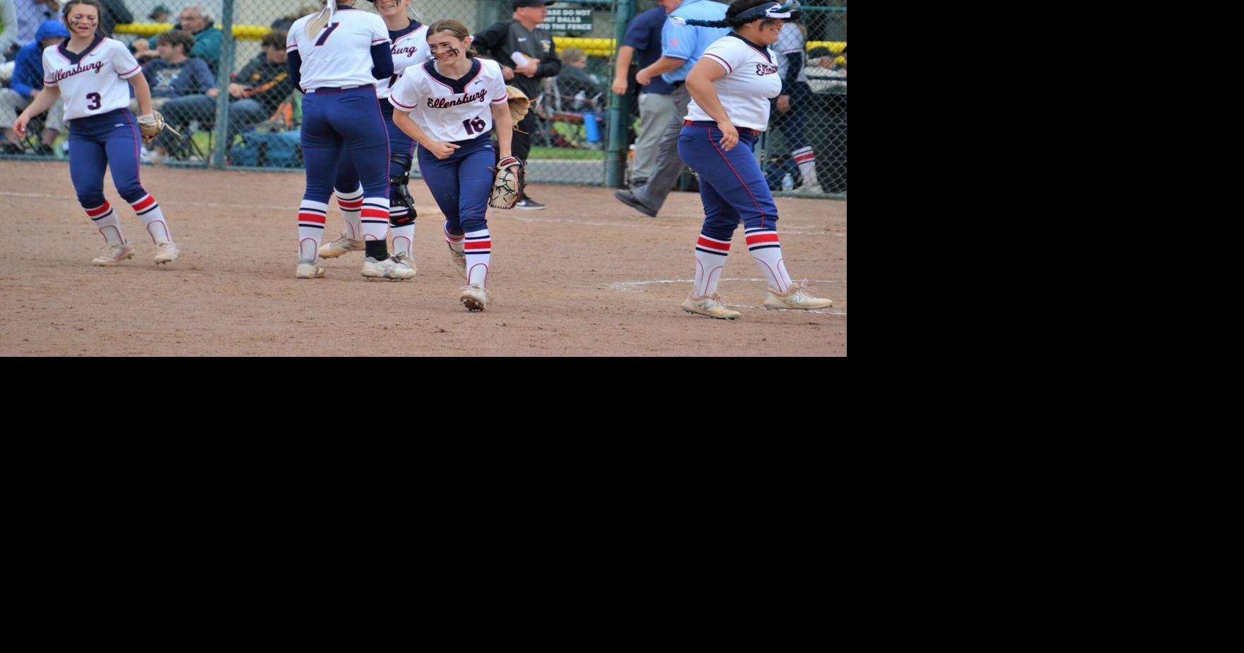 Ellensburg softball outslugs Sequim in Class 2A consolation extras, Kittitas out in Class 2B