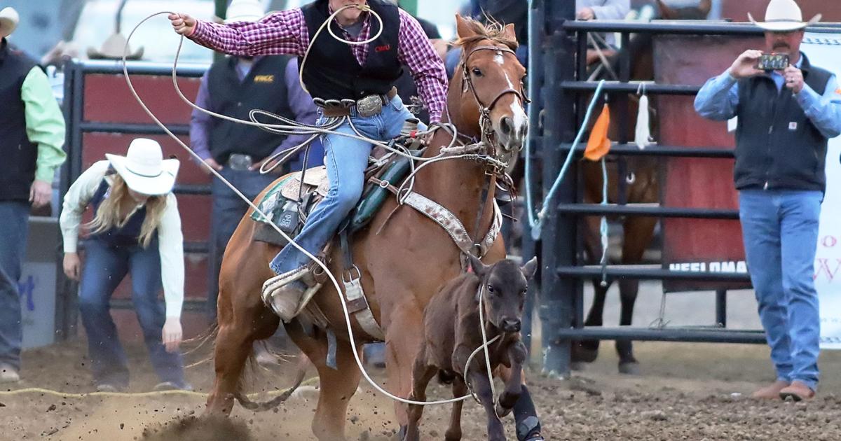 Cwu Rodeo CWU's Tye places second in calf roping | Ellensburg Rodeo ...