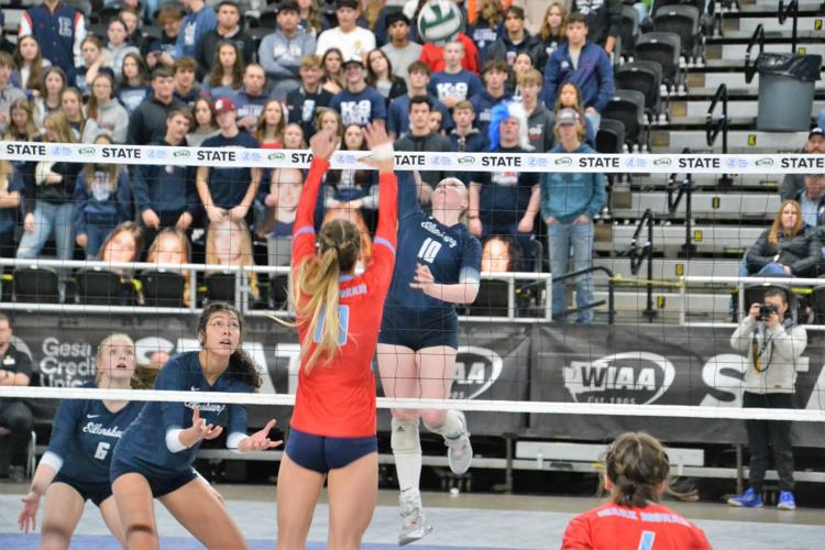Ellensburg volleyball reaches Class 2A quarterfinal with Ridgefield ...