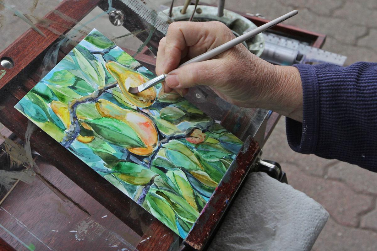 Paint the town Artists participate in Paint Ellensburg News