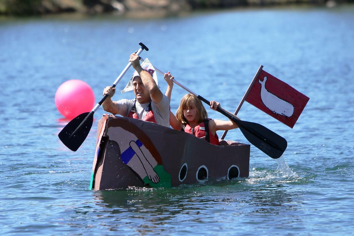 Cardboard Regatta draws fierce competition Members