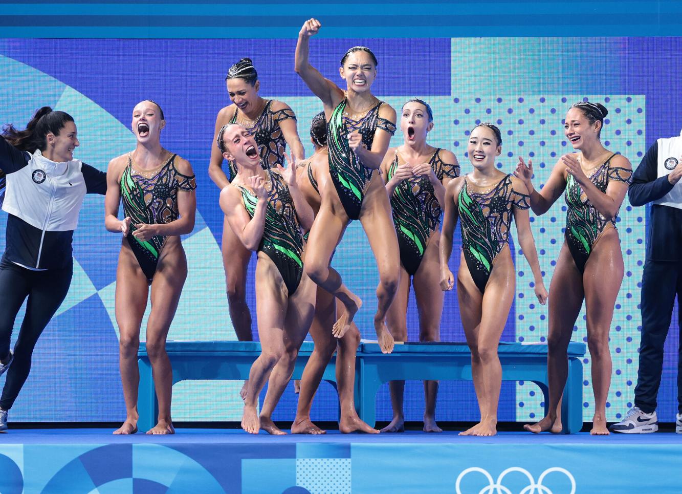 'It was magical.' US wins first medal in artistic swimming in 20 years