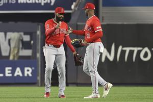 Jorge Soler has 2-run double after coming off IL for Angels against Braves, his former team