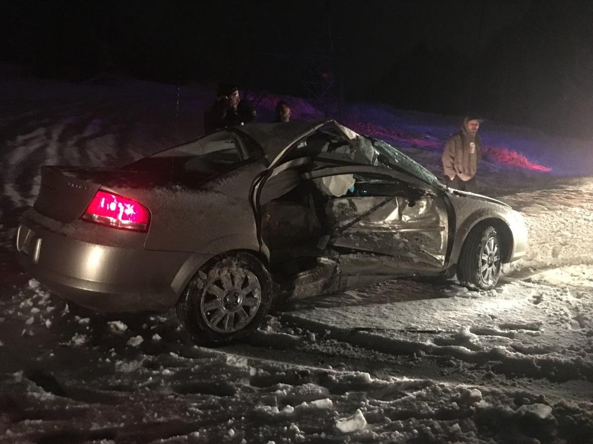 Cle Elum Roslyn Patrol Vehicle Involved In Collision On State Route Above The 1997 Chrysler Sebring Involved In A Crash With Police Officer On Friday Left Cle Elum Roslyn South Patrol Vehicle