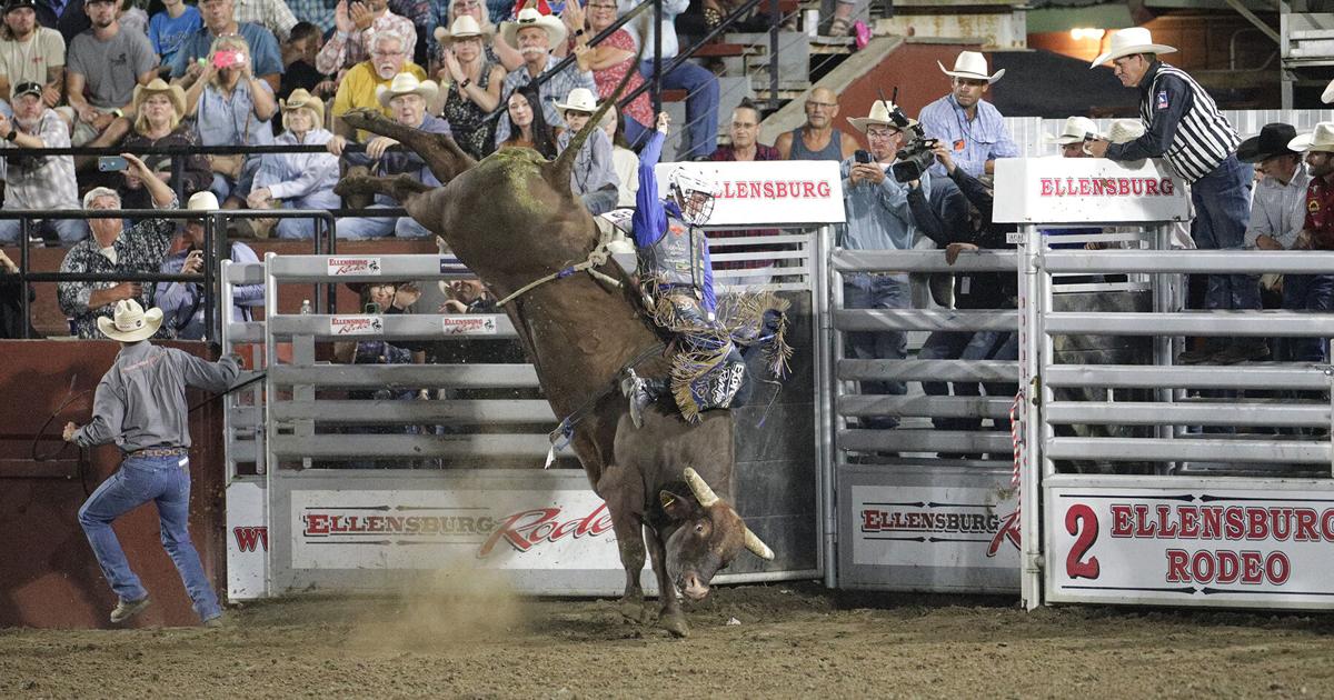 Ellensbr Rodeo Ellensburg Rodeo finals end in three-way tie in bareback riding ...