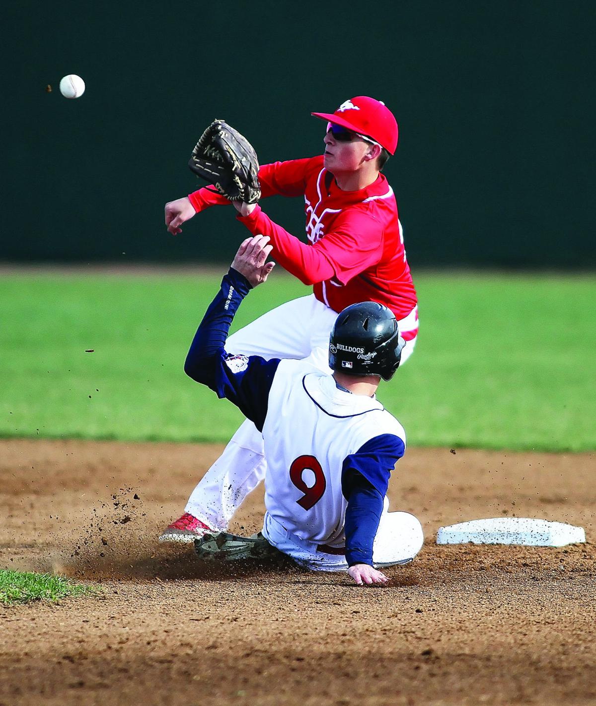Ellensburg senior Garrett Hull leads Bulldogs baseball in 100 win against Prosser Members