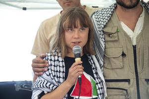 Gaza-bound aid boat with Greta Thunberg on board arrives in Israel after its seizure