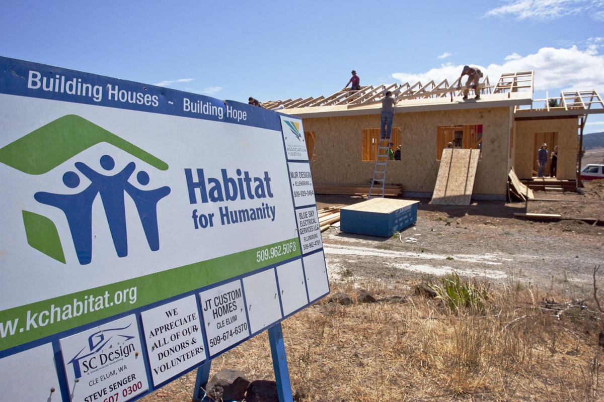 Habitat for Humanity house in Sunlight Waters well underway Members