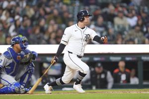 Riley Greene sheds slump with 3 hits, 2 RBIs as Tigers send Royals to their 4th straight loss, 6-1