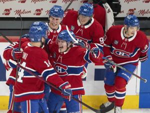 Canadiens finally wrap up a playoff spot, beating the Hurricanes 4-2