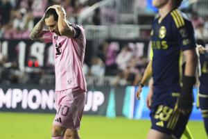Whitecaps beat Inter Miami 3-1 to eliminate Lionel Messi's squad from Champions Cup