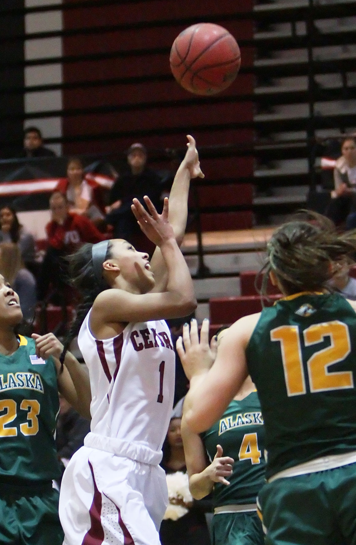 Central Washington University women's basketball can't hold late lead