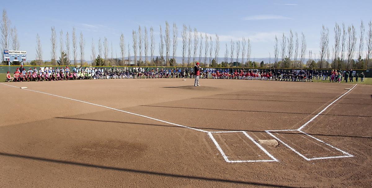 Youth baseball and softball opening day Photo Gallery
