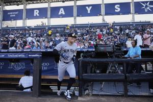 Ben Rice has 1st 4-hit game, Yankees beat Rays 6-3 as visitors at Steinbrenner Field