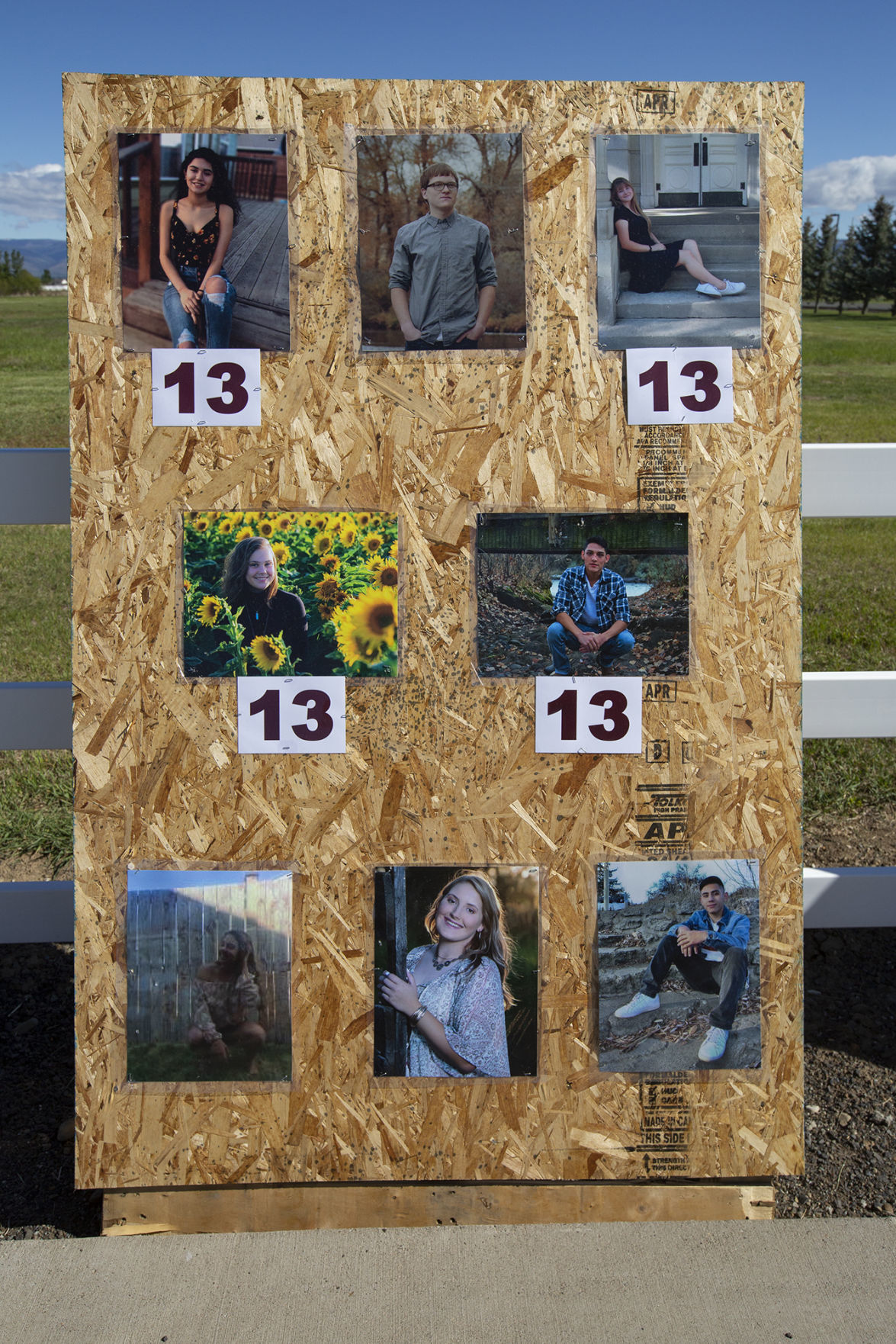 Kittitas High School Senior Portraits on Display in Kittitas