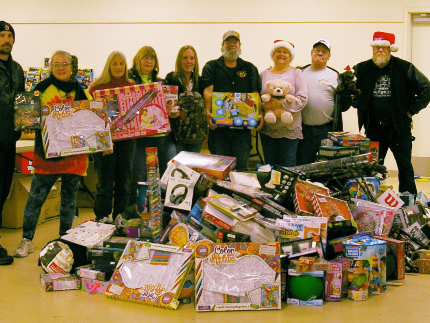 Motorcycle Club Hosts Annual Toy Drive
