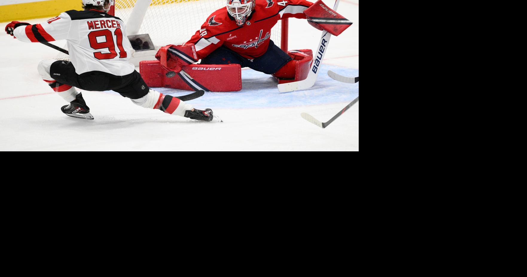 Logan Thompson backstops Capitals to 2-1 win over the Devils