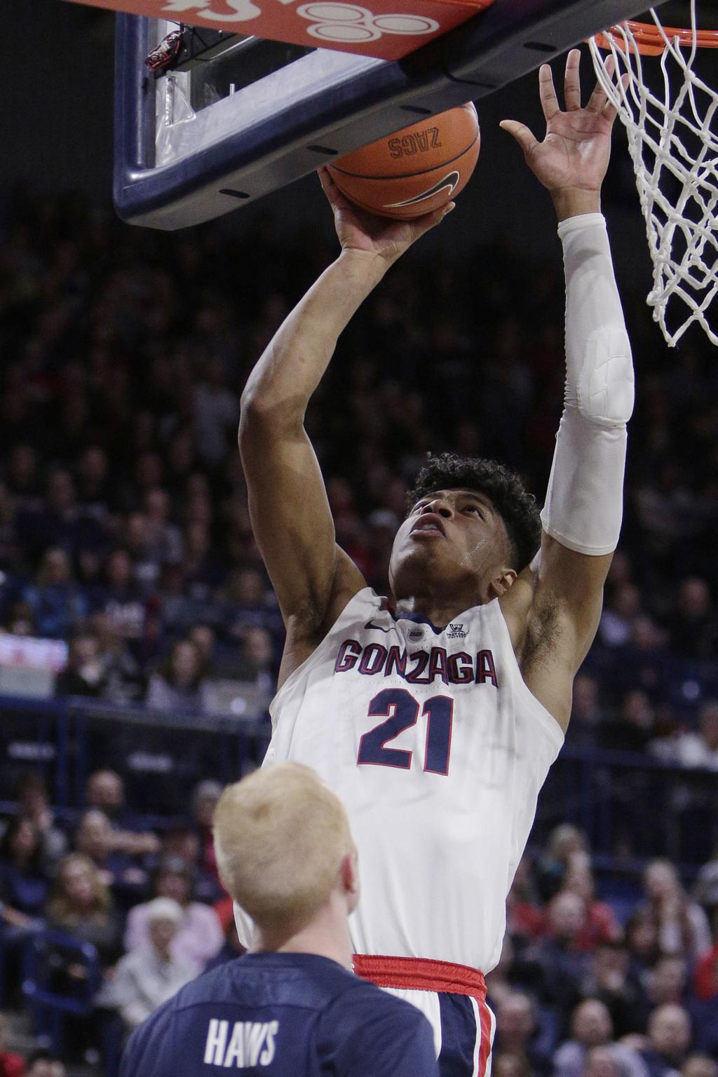 Gonzaga Reclaims No 1 In Ap Top 25 Wofford Debuts At 24th