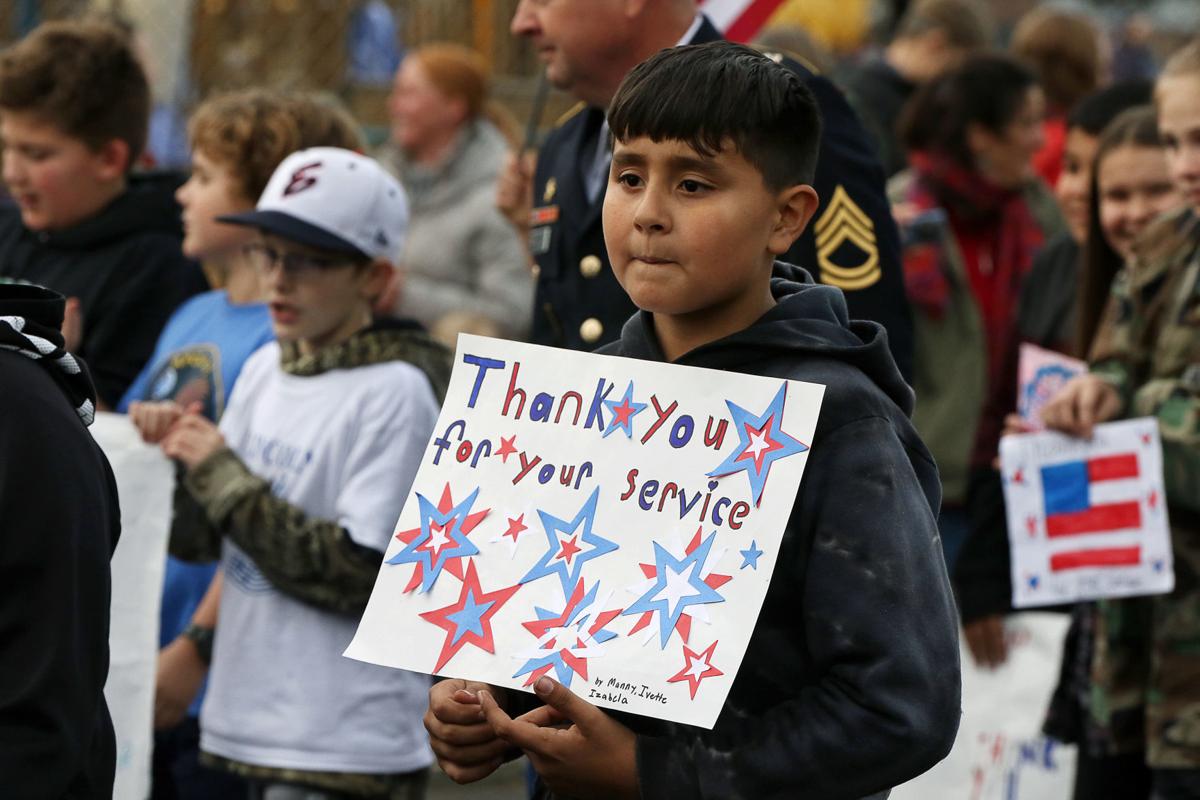 Supporting Veterans Lincoln Elementary School Students Honors Those Who Served News Dailyrecordnews Com