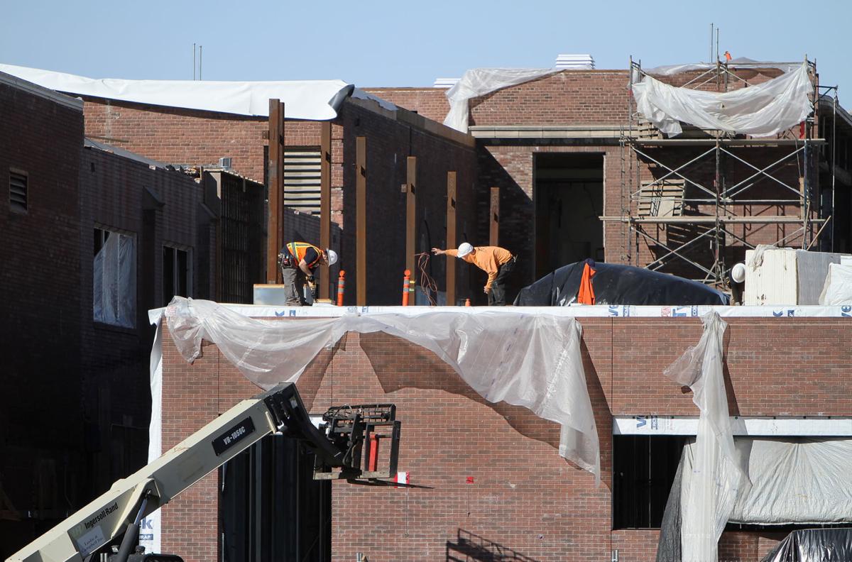 Construction Continues On Morgan Middle School News Dailyrecordnews Com