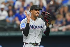 Marlins win 6th in a row with a 4-2 victory over Rangers, who have lost 7 straight