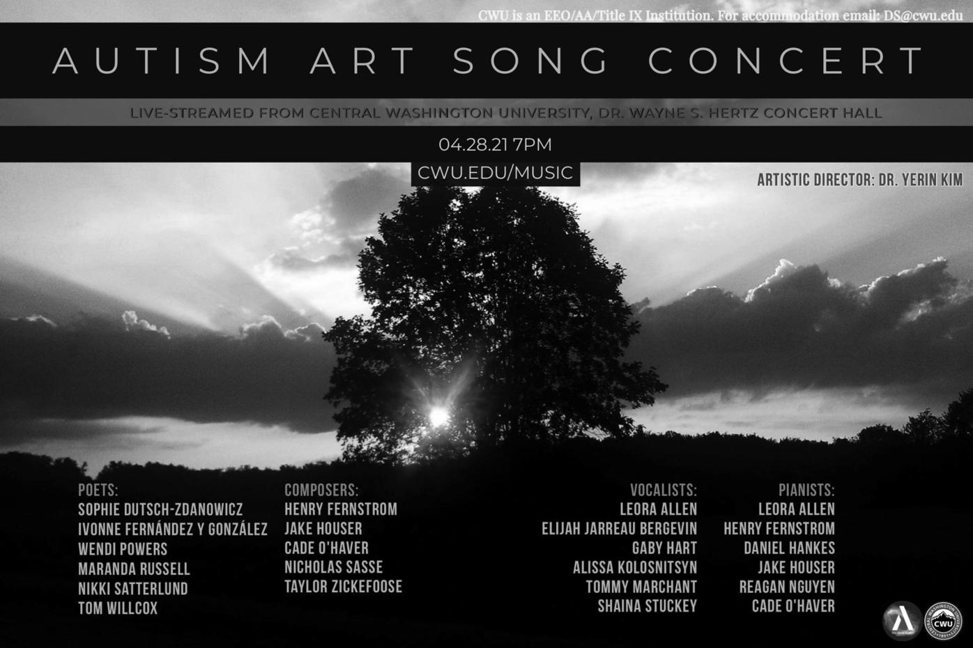 Cwu Calendar Fall 2023 Central Washington University Students Put Poetry To Music With 'The Art Of  Autism' Live-Stream Performance | News | Dailyrecordnews.com