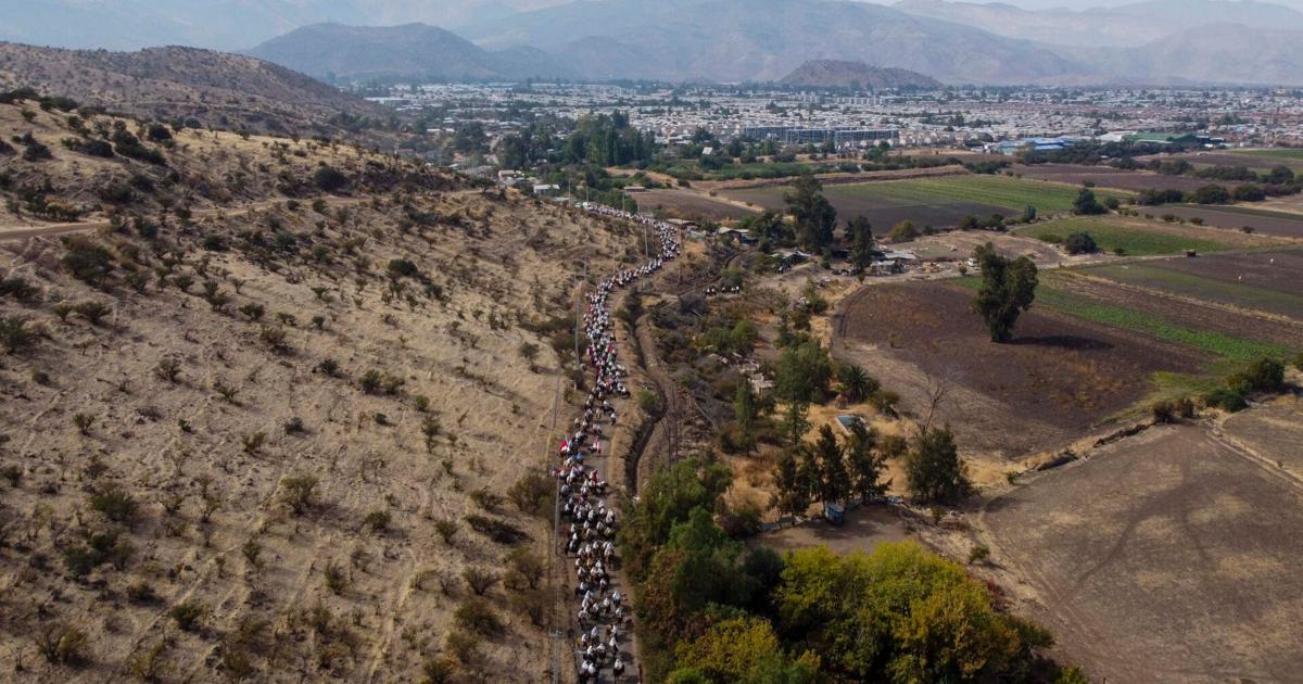 APTOPIX Chile Procesión a Caballo