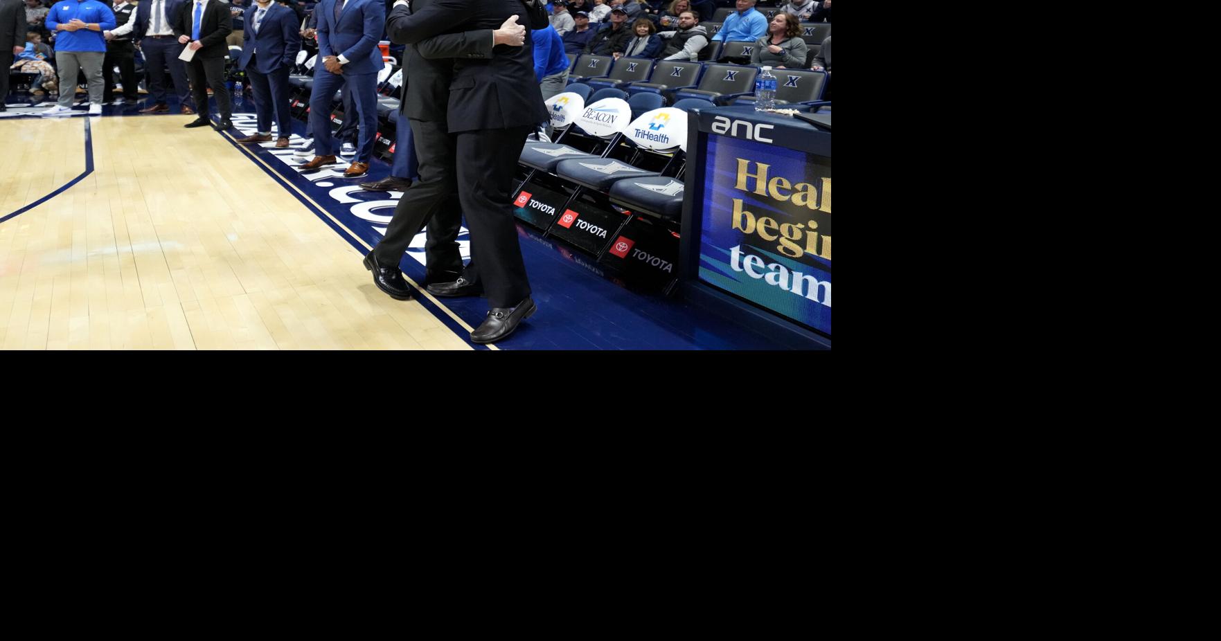 Rick Pitino gets 900th victory as St. John's rallies for 88-83 victory over Xavier and son, Richard