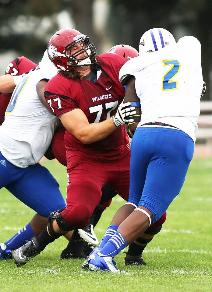 Mike Nelson has been able to put professional football on the back