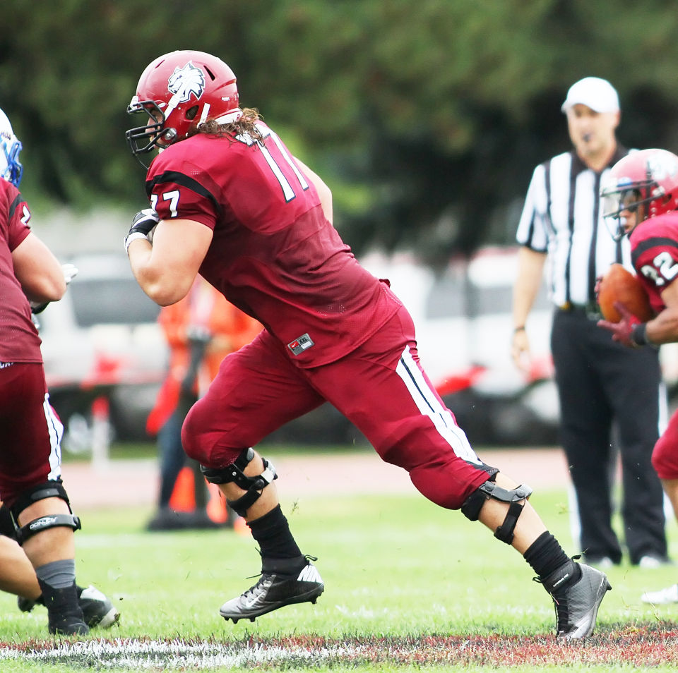 Mike Nelson has been able to put professional football on the back