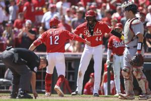 Hays hits tiebreaking homer and Reds deck Cards to stop 5-game slide