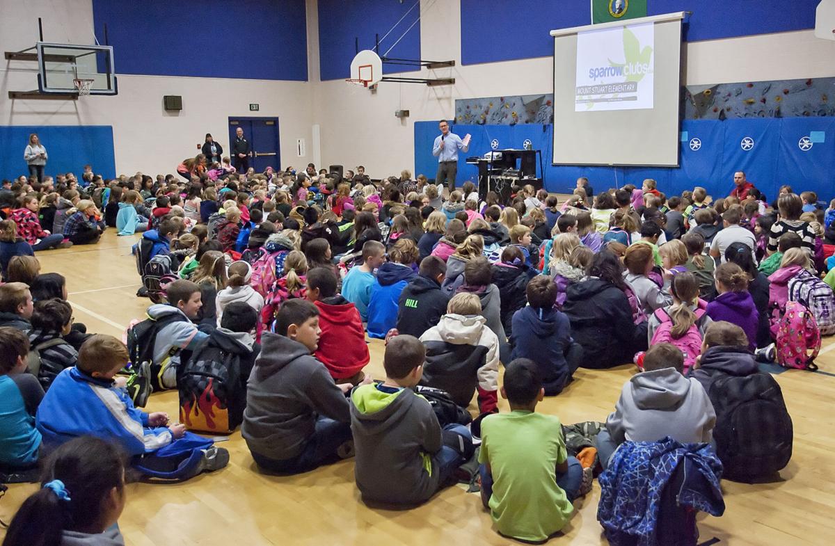 Mt. Stuart school adopts Sparrow child Family & Education