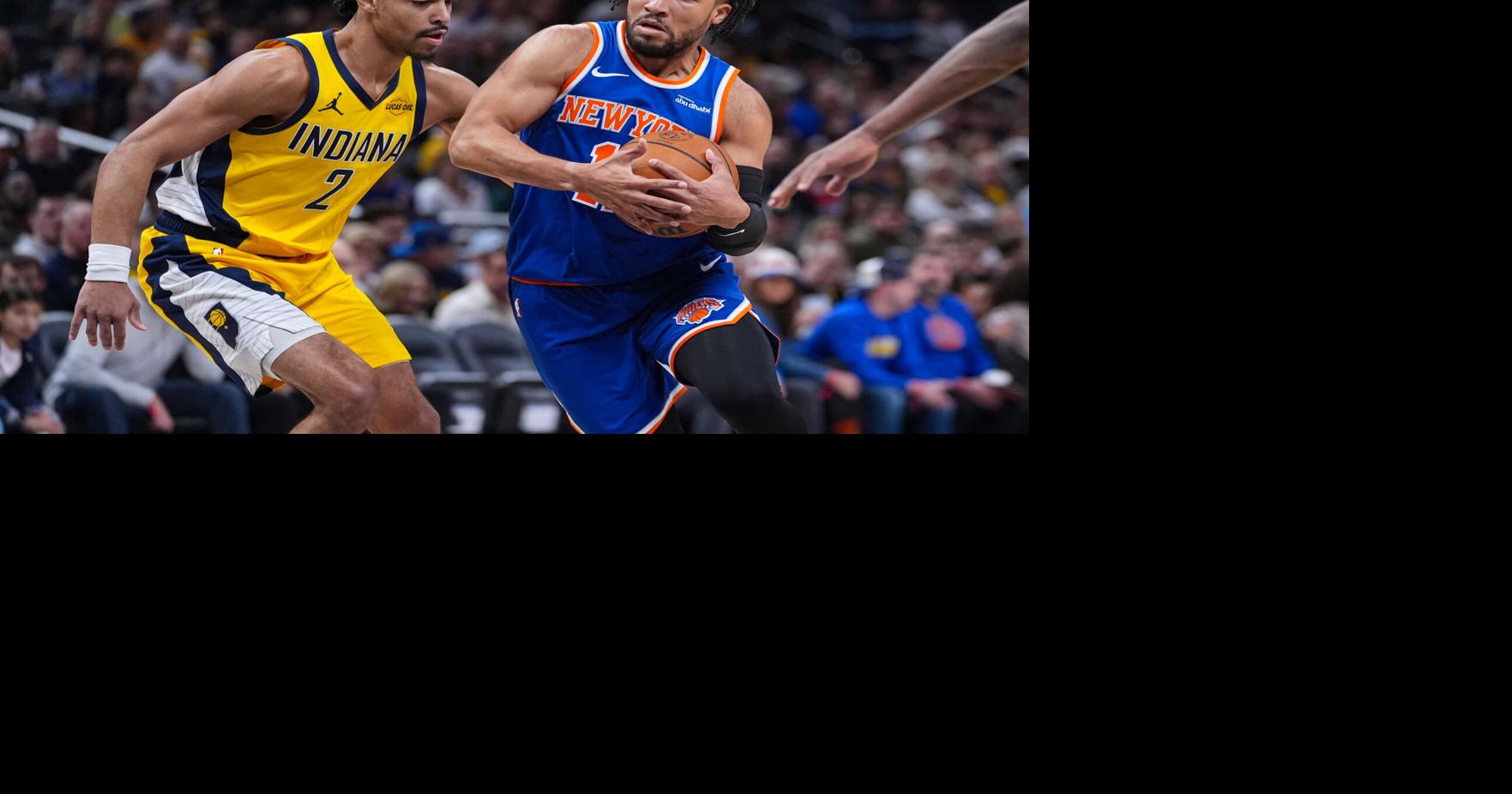 Brunson scores 29, Anunoby adds 25 as Knicks get past the Pacers 101-92 for 2nd straight victory