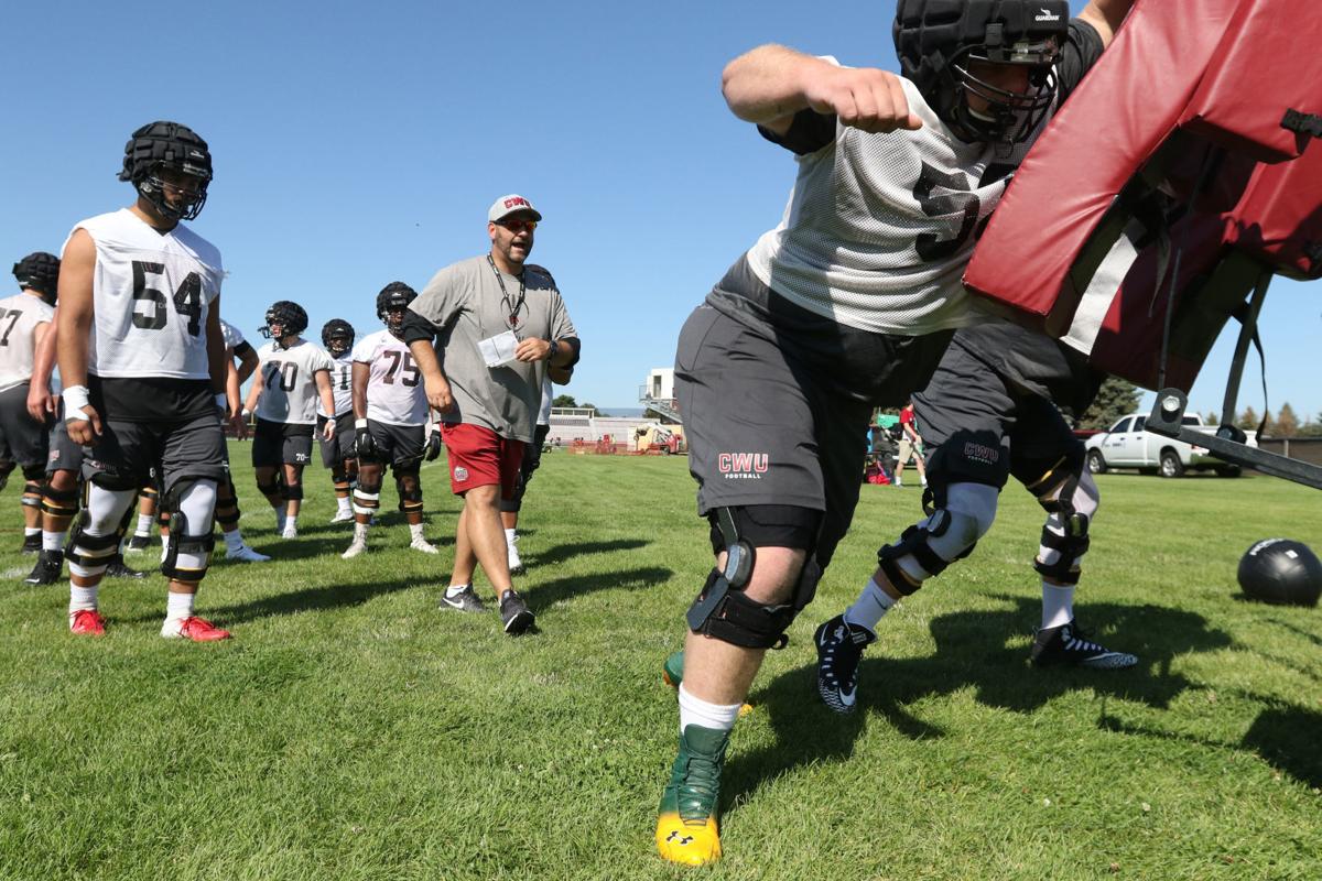 Losing Three Starters On The Offensive Line Not A Problem For Cwu