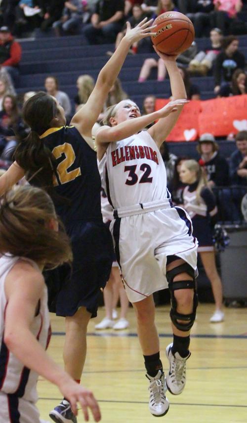 Ellensburg High School girls basketball vs. Wapato Sports
