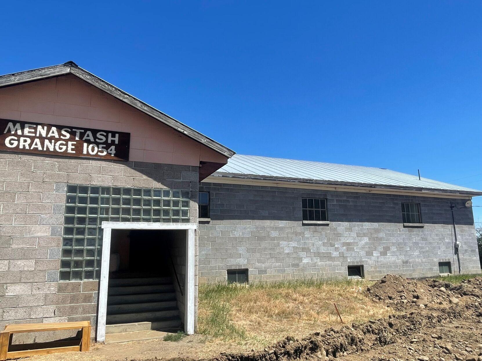 Historic Menastash Grange slated to be fully functional by fall 