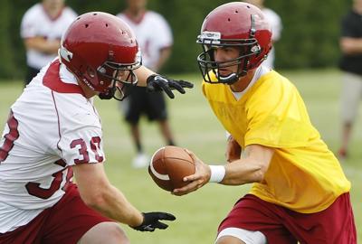 Cwu Camp Day 1 Robertson Takes On Mentoring Role For Qbs Sports