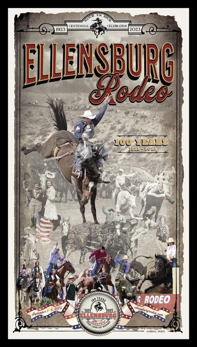 100 rodeo poster