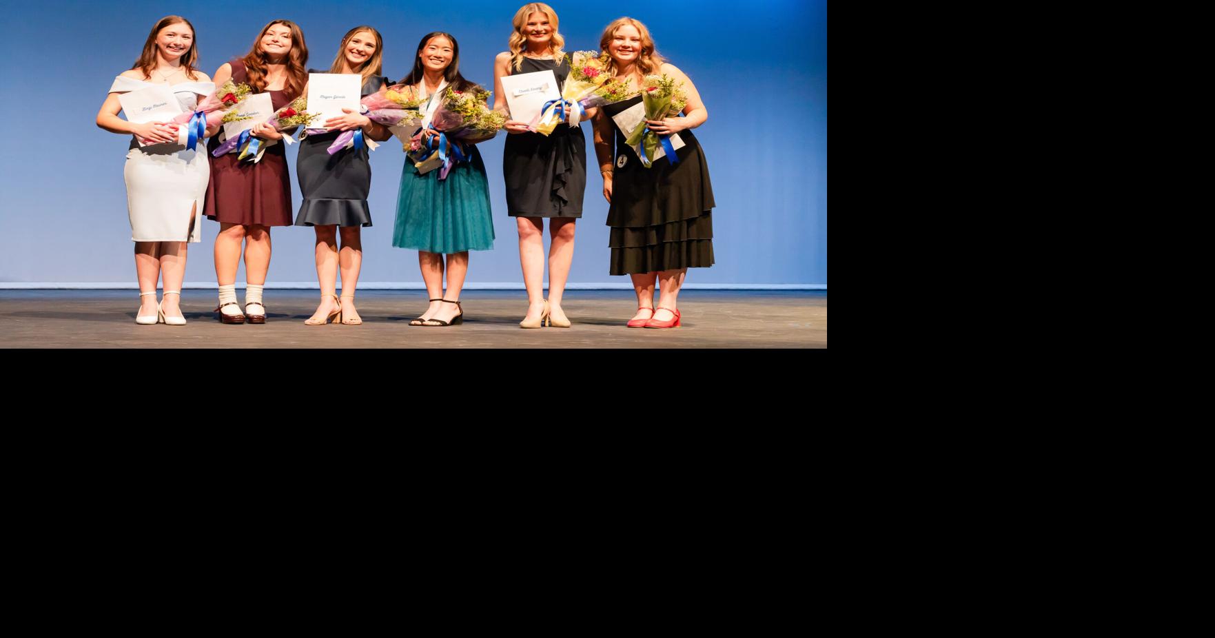 Recipients of the 18th annual Distinguished Young Women scholarships ...