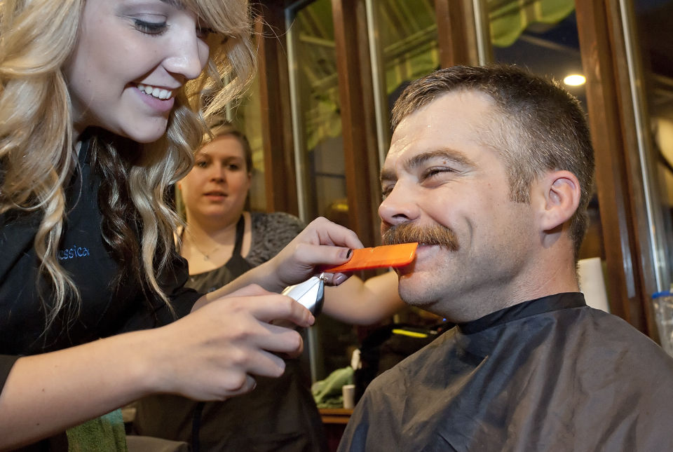 Firefighters, cowboys part with whiskers for a cause | Members ...